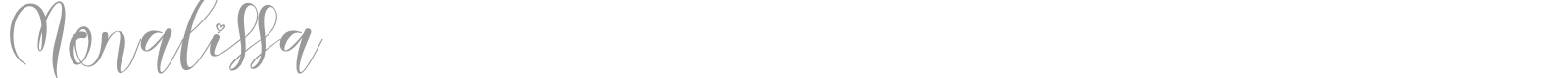 Monalissa font preview